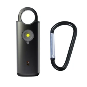 Women Jogging Usb Rechargeable Personal Alarm Loud 135db Self Defense Vibration Sensing Portable Device
