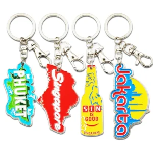 Engraved Metal Keychain