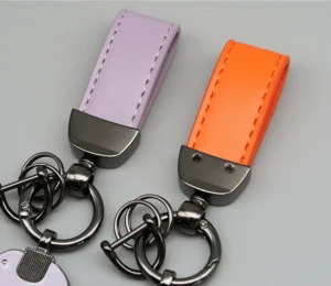 Eco-friendly Pu Leather Keychain