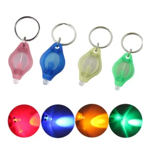 Mini Abs Led Flashlight Keyring