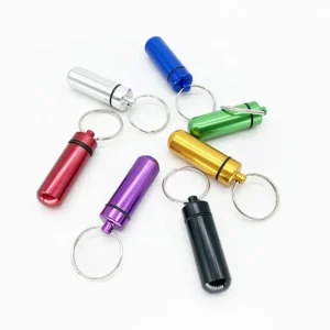Aluminum Pill Box with Logo