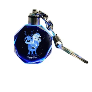 K9 Islamic Crystal Keychain