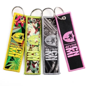 Logo Short Lanyard Keychain