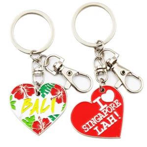 Zinc Alloy Unicorn Keychain
