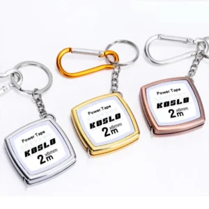 Customized 2m Pocket Keychain Tape Measure