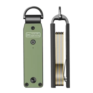 Compact Aluminium Keychain Holder