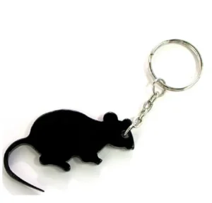 Mouse Shape Bottle Opener Keychains