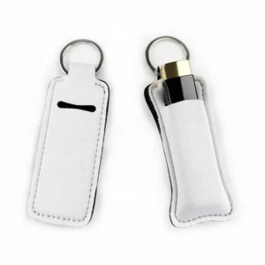 Customizable Lip Gloss Holder Keychain