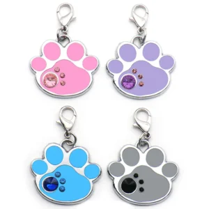 Zinc Alloy Pet Id Card Key Chain