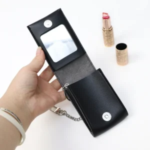 Fashion Lipstick Holder Keychain