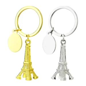 3d Eiffel Tower Keychain