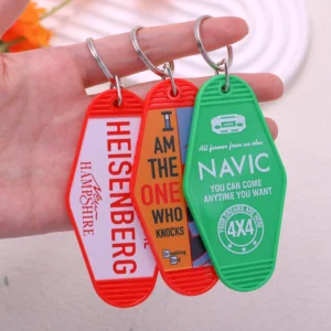 Vintage Acrylic Keychains