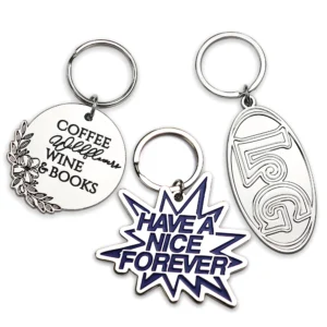 Logo Metal Keychain