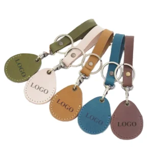 Leather Nfc Smart Keychain