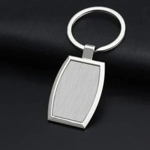Blank Metal Keychain for Engraving