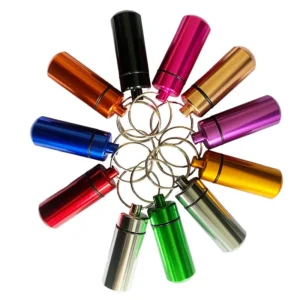 Portable Mini Aluminium Pill Organizer