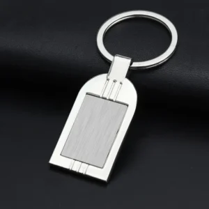 Customized Engraved Metal Keychain