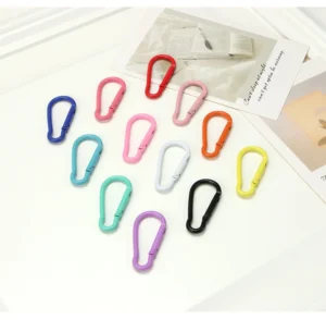Colorful Aluminum Alloy Carabiner Keychain