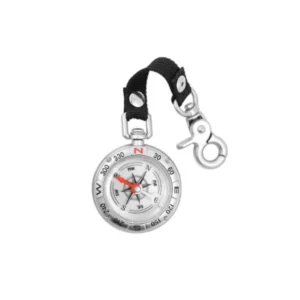 Retro Zinc Alloy Keychain Compass