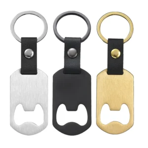 Stainless Steel Bottle Opener Keychain