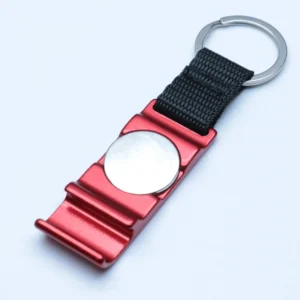 Vintage Trolley Token Keychain Bottle Opener