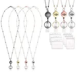 Metal Badge Reel Lanyard