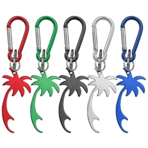 Palm Tree Bottle Opener Keychain