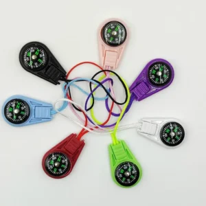 Portable Keychain Compass for Outdoor Use